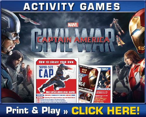 Download Captain America Civil War Activities 