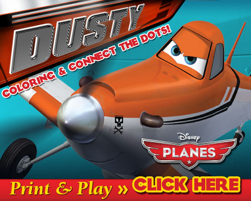 Planes Coloring & Connect the Dots 