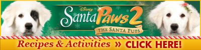 download Santa Paws 2 Recipes and Activities!