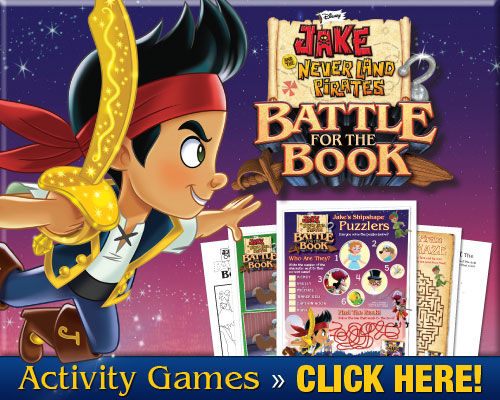 Download Jake And The Neverland Pirates - Battle for The Book - Activity Pages 