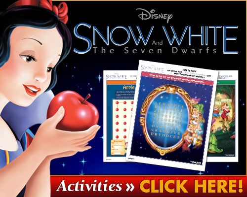 Snow White Printable Activity Sheets