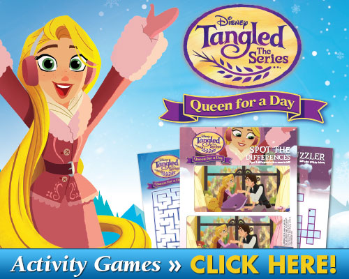 Download Tangled The Series - Queen for a Day Activities 