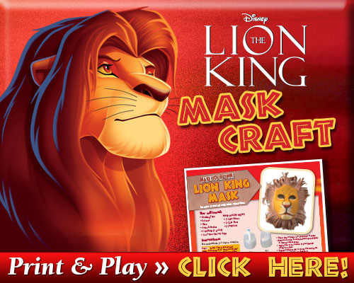 Download The Lion King Signature Mask Craft 